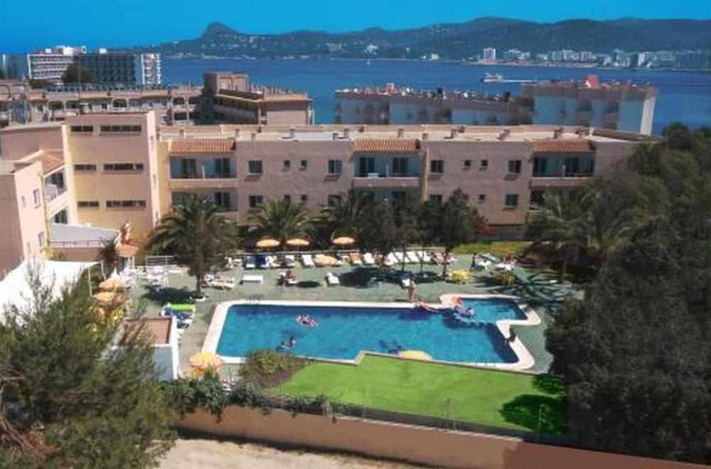 Apartamentos Sol Bay Ibiza-stad Buitenkant foto